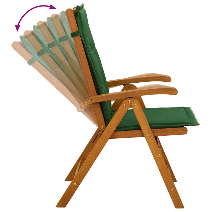 Set de dining pentru grădină cu 5 piese natural WALTI