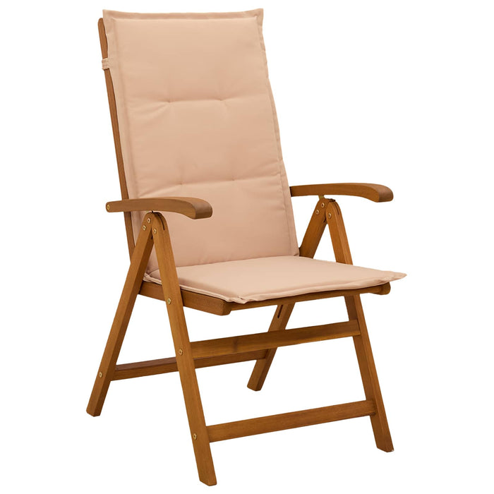 Set de dining pentru grădină, 9 piese natural WALTI