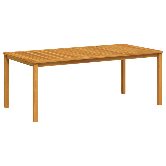 Set de dining pentru grădină, 9 piese natural WALTI