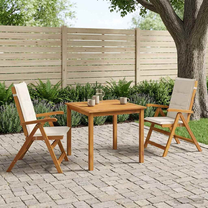 Set de dining pentru grădină, 3 piese natural - WALTI WALTI