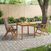 Set de dining pentru grădină, 3 piese natural - WALTI WALTI