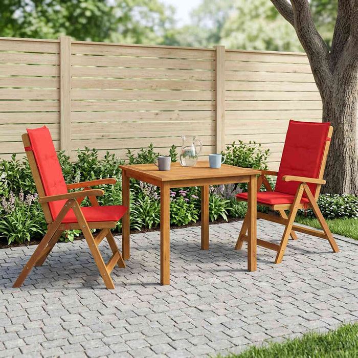 Set de dining pentru grădină, 3 piese natural - WALTI WALTI