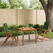 Set de dining pentru grădină, 3 piese natural - WALTI WALTI