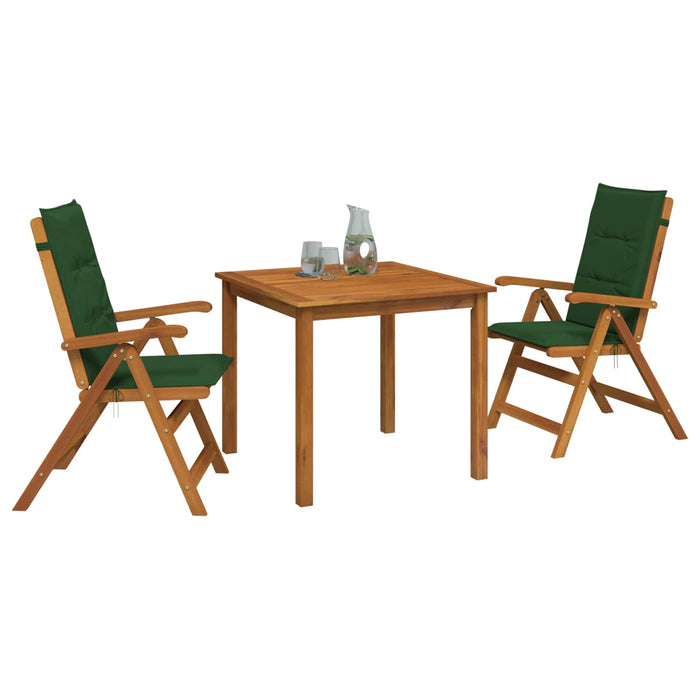 Set de dining pentru grădină, 3 piese natural - WALTI WALTI