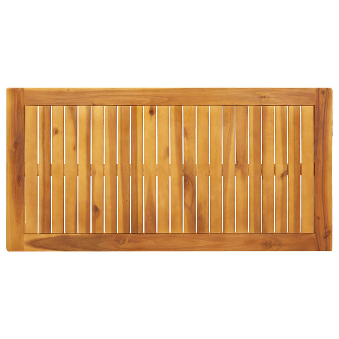 Set de dining pentru grădină, 3 piese 3 buc. natural WALTI