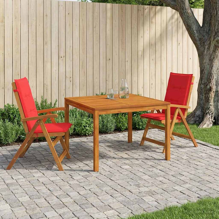 Set de dining pentru grădină, 3 piese 3 buc. natural WALTI