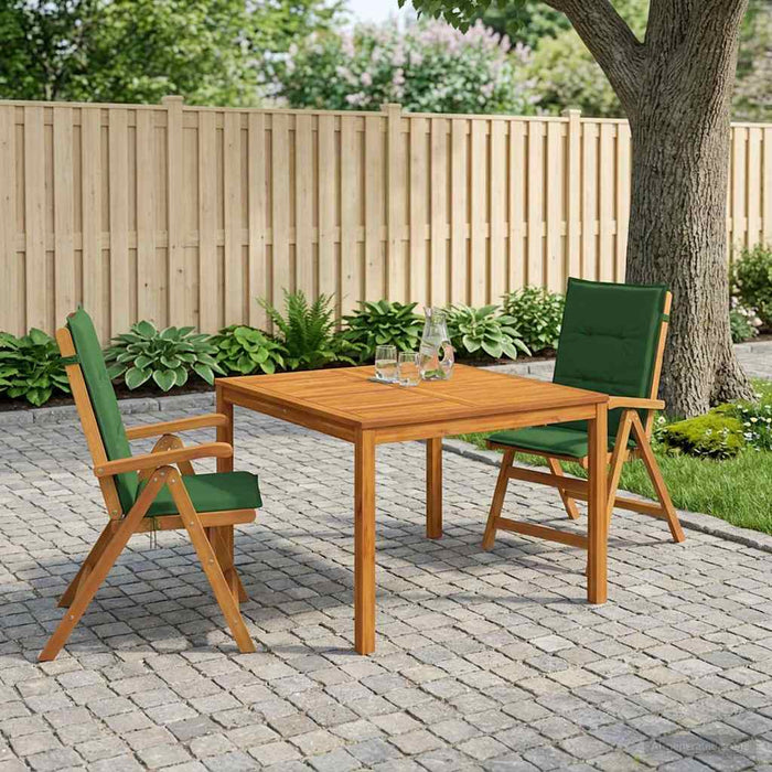 Set de dining pentru grădină, 3 piese 3 buc. natural WALTI