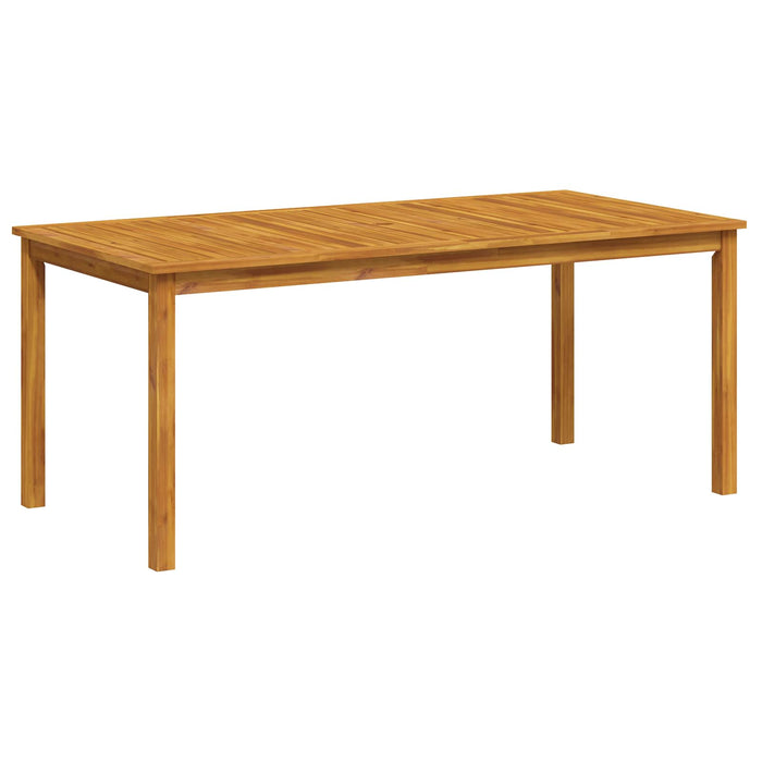 Set de dining pentru grădină, 9 piese 9 buc. natural WALTI