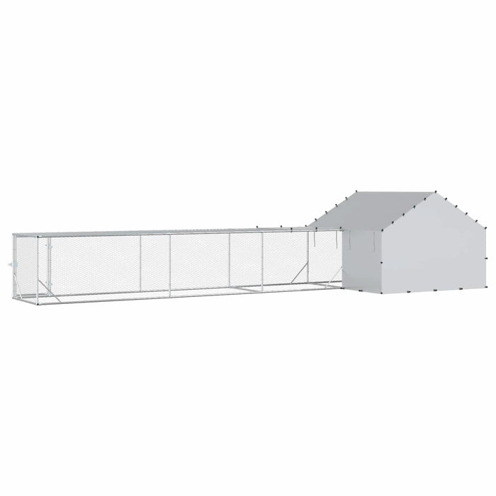 2 buc. Argintiu 7 x 2 x 1,5 m Oțel Galvanizat - WALTI WALTI