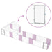 2 buc. Argintiu 7 x 2 x 1,5 m Oțel Galvanizat - WALTI WALTI