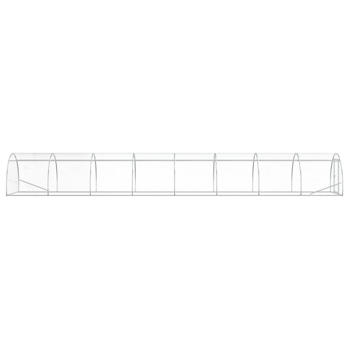 Căsuță pentru pui Argintiu 800 x 150 x 100 cm Oțel Galvanizat WALTI