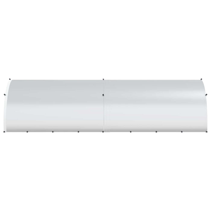 Căsuță pentru pui Argintiu 400 x 150 x 100 cm Oțel Galvanizat WALTI