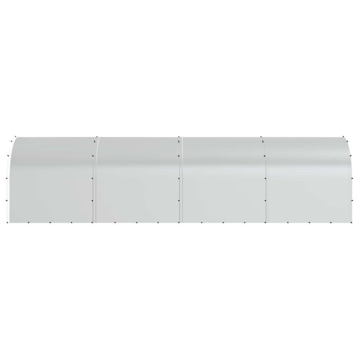 Căsuță pentru pui Argintiu 800 x 200 x 200 cm Oțel Galvanizat WALTI