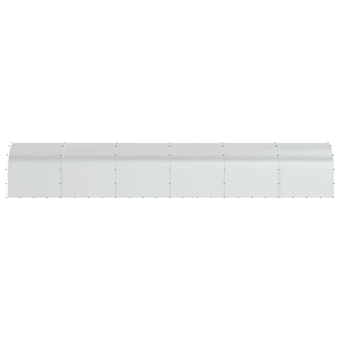 Căsuță pentru pui Argintiu 1200 x 200 x 200 cm Oțel Galvanizat WALTI