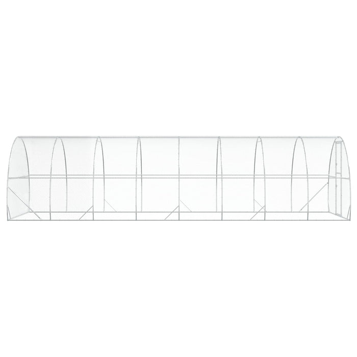 Căsuță pentru pui Argintiu 800 x 300 x 200 cm Oțel Galvanizat WALTI