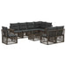 Set de canapele pentru grădină 9 pcs Gri și gri închis - WALTI WALTI