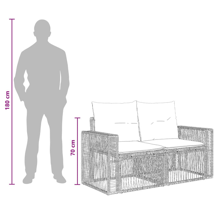 Set de canapele pentru grădină 7 buc. 7-Număr de locuri WALTI