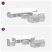 Set de canapele pentru grădină 9 pcs Gri și gri închis - WALTI WALTI