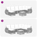 Set de canapele pentru grădină 8 pcs Gri și gri închis - WALTI WALTI