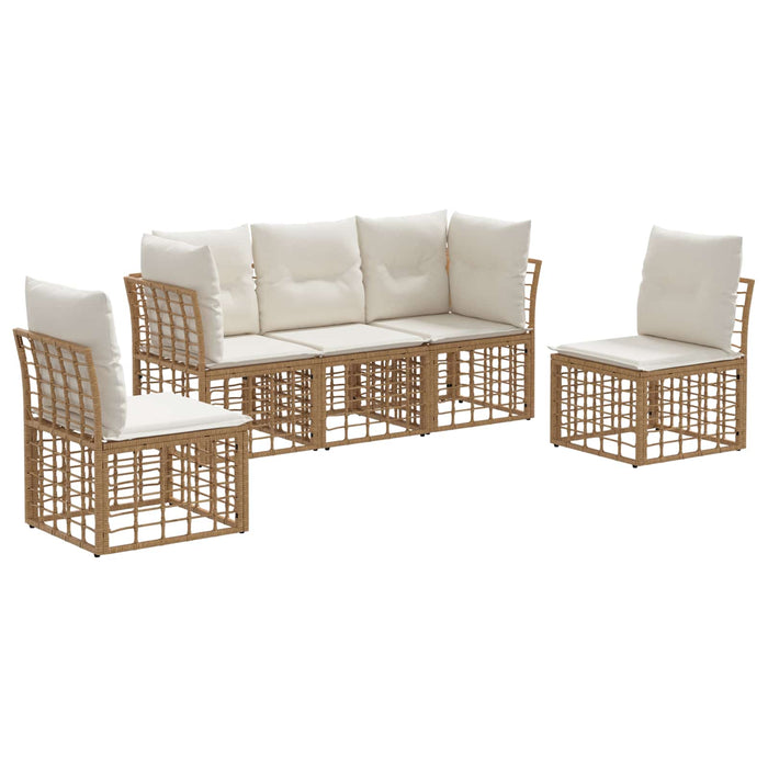 Set de canapele de exterior natural Poliester - WALTI WALTI