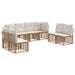 Set de canapele de exterior natural Poliester - WALTI WALTI