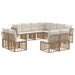 Set de canapele de exterior natural Poliester - WALTI WALTI