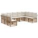 Set de canapele de exterior natural Poliester - WALTI WALTI