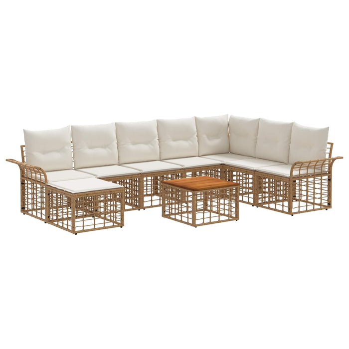 Set de canapele de exterior cu pernă 5 pcs Poliester - WALTI WALTI