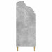 Set de Rafturi pentru Media 3 buc. Gri Beton 212 x 46 x 112 cm - WALTI WALTI
