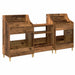 Set de Rafturi pentru Media 3 buc. Lemn vechi 212 x 46 x 112 cm - WALTI WALTI