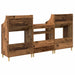 Set de Rafturi pentru Media 3 buc. Lemn vechi 212 x 46 x 112 cm - WALTI WALTI