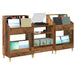 Set de Rafturi pentru Media 3 buc. Lemn vechi 212 x 46 x 112 cm - WALTI WALTI
