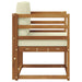 Sofa cu Brațe Lemn de acacia solid și poliester natural - WALTI WALTI