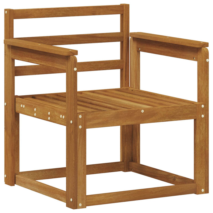 Sofa cu Brațe Lemn Solid de Acacia natural - WALTI WALTI