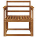 Sofa cu Brațe Lemn Solid de Acacia natural - WALTI WALTI