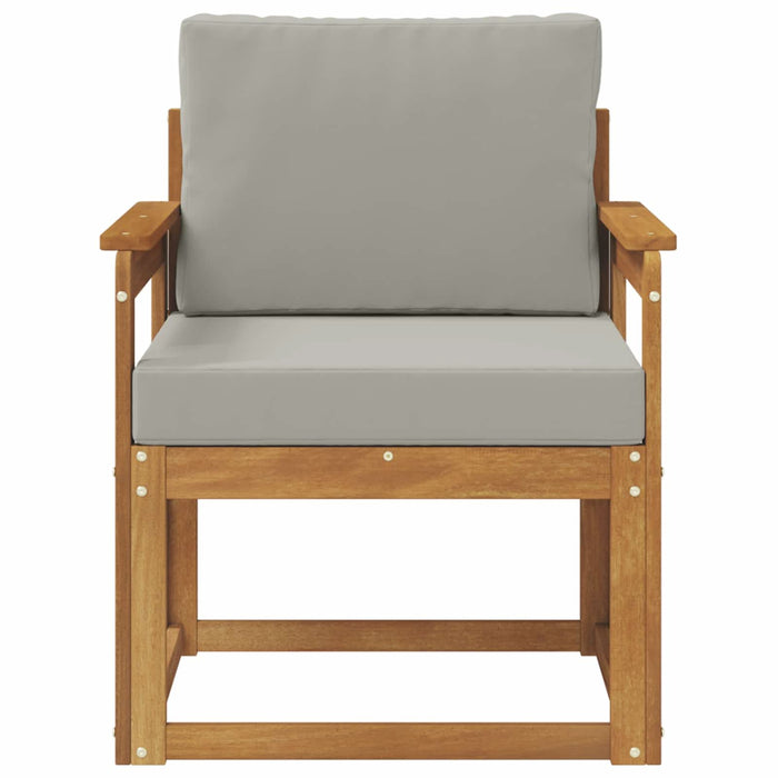 Sofa cu Brațe Lemn de acacia solid și poliester natural - WALTI WALTI