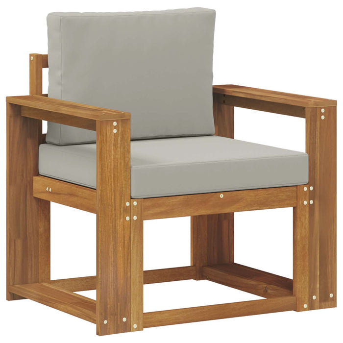 Sofa cu Brațe Lemn de acacia solid și poliester natural - WALTI WALTI