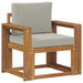 Sofa cu Brațe Lemn de acacia solid și poliester natural - WALTI WALTI