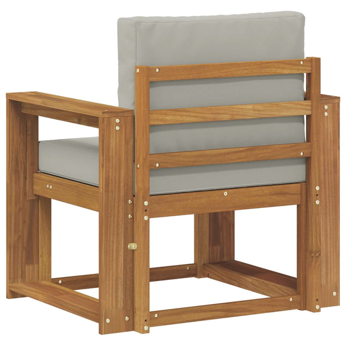 Sofa cu Brațe Lemn de acacia solid și poliester natural - WALTI WALTI