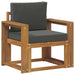 Canapea de exterior Lemn de acacia solid și poliester natural - WALTI WALTI