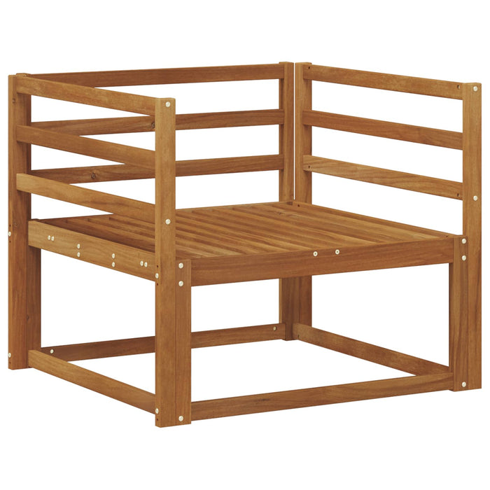 Canapea Medie pentru Exterior Lemn Solid de Acacia natural - WALTI WALTI