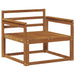 Canapea Medie pentru Exterior Lemn Solid de Acacia natural - WALTI WALTI