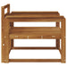 Canapea Medie pentru Exterior Lemn Solid de Acacia natural - WALTI WALTI