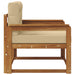 Canapea Medie pentru Exterior Lemn Solid de Acacia natural - WALTI WALTI