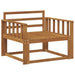 Canapea Medie pentru Exterior Lemn Solid de Acacia natural - WALTI WALTI