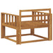 Canapea Medie pentru Exterior Lemn Solid de Acacia natural - WALTI WALTI