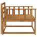 Canapea Medie pentru Exterior Lemn Solid de Acacia natural - WALTI WALTI