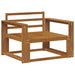 Canapea Medie pentru Exterior Lemn Solid de Acacia natural - WALTI WALTI