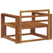 Canapea Medie pentru Exterior Lemn Solid de Acacia natural - WALTI WALTI