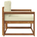 Canapea Medie pentru Exterior Lemn Solid de Acacia natural - WALTI WALTI